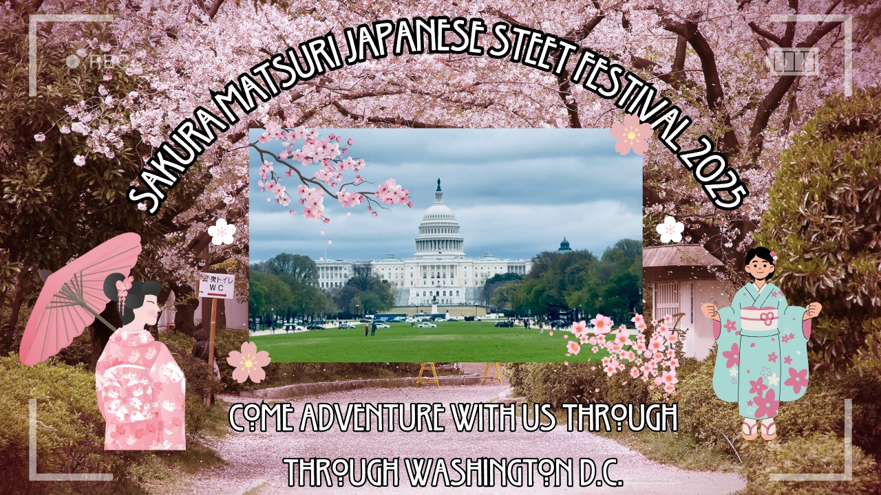 2025 Sakura Matsuri Japanese Street Festival, Washington D.C. 🌸🍓🐉🇯🇵🦊